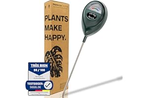 Netrox Hydromètre pour le sol | Technologie précise pour les amateurs de jardin et les professionnels | Facile à utiliser et robuste | Idéal pour les débutants et les passionnés de plantes d'intérieur
