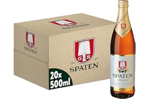 Spaten Lager, Munchner Hell - 5.2% - German Lager - (20 x 500ml) - Packaging May Vary