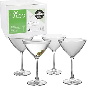 Amazon De Incassable Verres A Martini 100 Tritan Incassable