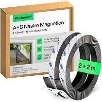 8 paia di calamite magnetiche per tende, accessorio per tende oscuranti, calamite per tende con adesivo, clip magnetiche per tende oscuranti | Leroy Merlin