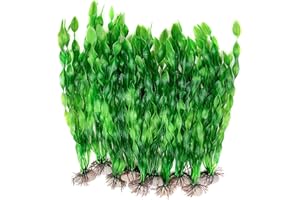 GUANGYU Pianta Artificiale Plastica Acquario Sott'acqua,10 PACK Acquario Ornamento Decor