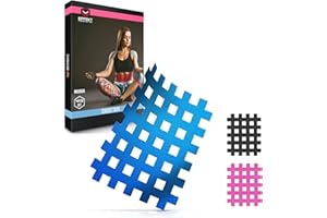 ‎EFFEKT MANUFAKTUR Effekt Gittertape mit extra starkem Kleber I 140 Stück I Wasserfeste Gitterpflaster Cross Tape I Original Akupunkturpflaster | Gitter Tapes Crosstapes (Mixbox)