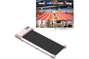 Superun Raceable Tapis Roulant Elettrico Adatto per Dispositivi Indossabili ad Alta Tecnologia, Walking Pad con Controllo APP da Max 136 kg per Casa con Corsi di Formazione