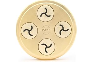 My Trafile - Trafila per Pastaio N°240 Fusilli 3P 8 mm compatibile con Classe Italy Pastaio