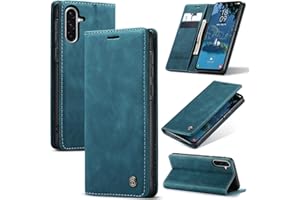 Azororo Handyhülle für Samsung Galaxy A36 5G Hülle Premium Lederhülle Flip Case Magnet Tascher Kartenfach Standfunktion Klapphülle Schutzhülle für Samsung Galaxy A36, Blaugrün