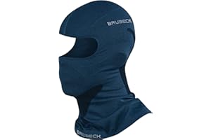 BRUBECK Cagoule Moto Cagoule Ski Cagoule Velo Homme Balaclava Thermique Cagoule Homme Cagoules Femme Respirant, Protection UV