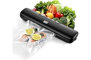 Machine Sous Vide Alimentaire Professionnelle – Kitchen in the Box Appareils de Mise Sous Vide avec 5 Modes, Scellage Rapide, Kit Complet pour la Conservation Hermétique et Longue Durée des Aliments