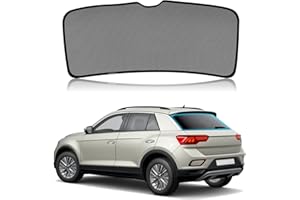 ZATOOTO ATOOTO Tendine Auto Oscuranti Posteriori, Protezione Solare, Anti - UV, per Bambini, Pieghevole (per VW T-ROC 2018-2024)