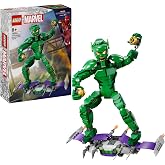 LEGO Marvel Green Goblin Yapım Fig&uuml;r&uuml; 76284 &ndash; 8 Yaş ve &Uuml;zeri &Ccedil;ocuklar i&ccedil;in S&uuml;per Kahraman Hediyesi Fikri, 2 Bal Kabağı Bombas