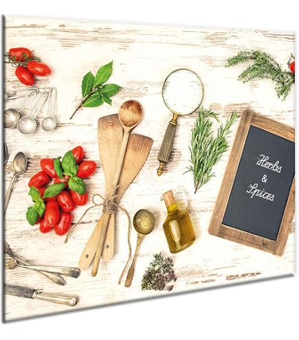 Plaque De Protection Universelle Pour Plaque De Cuisson – Verre Trempé 2 X 30 X 52 Cm, Vin Noir – Anti-Éclaboussures, Décoration Et Planche à Découper