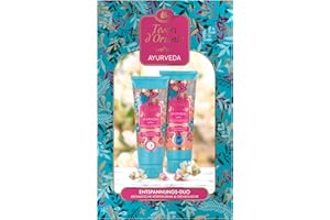 ‎TESORI D'ORIENTE TESORI D'ORIENTE Geschenkset Cremedusche & Body Creme 'Ayurveda' 250 ml, aromatische Körperpflege, Wellness für Körper & Sinne