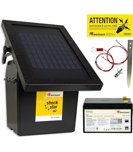 Haofy Testeur De Tension Clôture Électrique Néon 12KV - 8 Voyants Pour Fermes Et Animaux