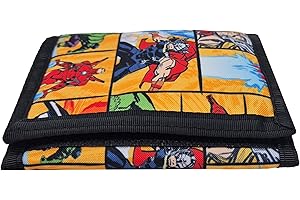 Theonoi Porte-monnaie pour enfants - Pour garçons et filles - Accessoires pour sac d'école, Avengers, 9 x 13 cm, Bande dessinée