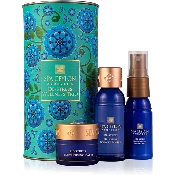 SPA CEYLON Peace Wellness Set – Ayurvedisches Verwöhnset Mit Zitronengras & Lavendel