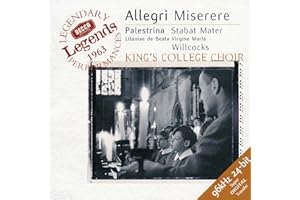 Allegri: Miserere / Palestrina: Stabat Mater