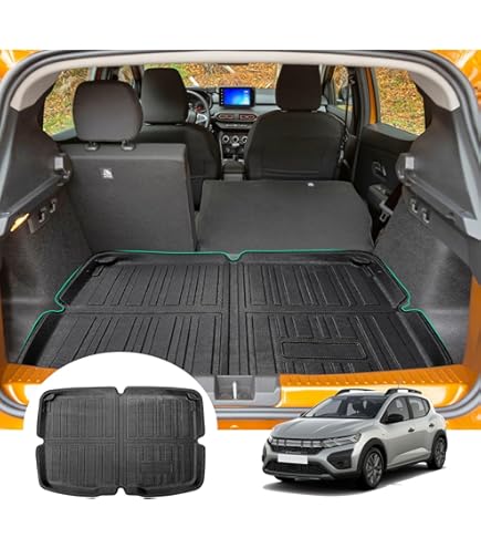 ELMASLINE Bac de coffre pour Dacia SANDERO 3 (III) 2021-2025 - Ne
