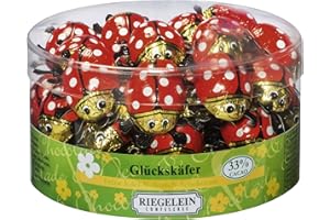 Riegelein Glückskäfer 45 Stück (281,25g) - Edel-Vollmilch-Schokolade