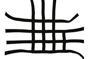 LUPSTY Rete Nerfbar Sport Yamaha Raptor YFM 700 R XRW Nero 4 + 3 + 3