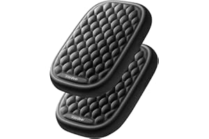 ‎VAYDEER VAYDEER Maus Handgelenkauflage Tastatur– Verabschieden Sie sich von Armschmerzen und Ellenbogenschmerzen mit dieser unterstützenden Kissen | Handgelenkstütze und Ellenbogenstütze 2er-Pack (Schwarz)