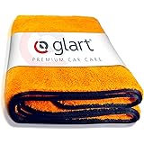 Glart 44WG Watergate Super Absorbent Microfibre Dry Cloth, Window Cloth, Exterior Cleaning, for Cars and Motorcycles, Orange,