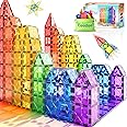 Bloques Magnéticos de Construcción Juguete Educativo Montessori para Niños y Niñas de 2 y 3 Años Bloques Magnéticos para Cons