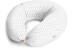 Niimo Coussin de Positionnement - Coussin de Grossesse pour Dormir XXL - Coussin Femme Enceinte - Distingué par Deux Prix en 2022 - Lavable - Housse 100% Coton (Étoiles de mer)