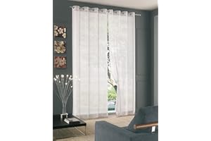 Home Collection GOA115 Tenda Goa, Poliestere, Bianco, 140x290 cm