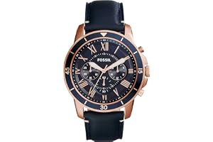 Fossil Analog Blue Dial Men's Watch