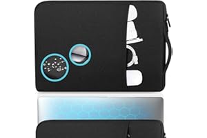 TOVARIN® Super Funda Portatil 15,6 Pulgadas | Funda Ordenador ANTIRASGUÑOS | Estuche Portatil Impermeable con Protección de 4 Capas | Compatible con MacBook,Huawei, Portátil HP, DELL, Lenovo, ASUS