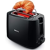 Philips Daily Collection HD2583/90 600-Watt 2 in 1 Toaster and Grill (Black)
