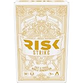 Risk Strike Cards and Dice Game, Quick-Playing Strategy Card Game for 2-5 Players, 20 Min. Average, Family Games, Party Games