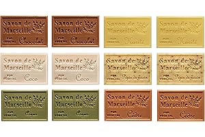 NATURA COLLECTION Stock 12(dodici) pezzi Originale Sapone di Marsiglia con olii essenziali varie profumazione 12 pezzi x 125 g = 1,5 kg