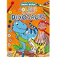 Junior Artist Colour By Numbers: Dinosaurs