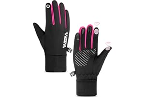 ‎BECELLEN Becellen Fahrradhandschuhe Kinder, Touchscreen Handschuhe Kinder Reithandschuhe Warme Winterhandschuhe mit Anti-Rutsch Thermo Laufhandschuhe für 7-12 Jungen und Mädchen