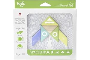 Tegu PAL-SPC-706T Travel Pals klocki magnetyczne, statek kosmiczny