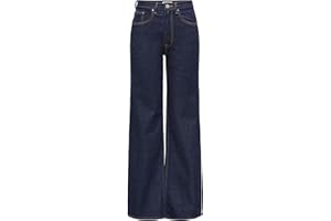 ONLY Onljuicy Hw Wide Rinse Dnm Mas763 Noos - Dżinsy Wide Fit Kobiety