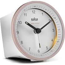 Braun BC06BL-DCF Funkwanduhr – 20 Cm Blau, Leise & Für Mitteleuropa (MEZ/GMT+1)