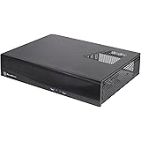 SilverStone SST-ML03B - Milo Boîtier PC Slim silencieux HTPC Micro ATX, noir