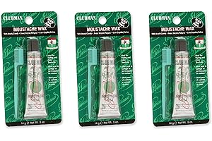 Clubman Moustache / Beard Wax Black (14Grams)