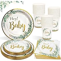 Runde Baby Shower Hintergrundabdeckung, 2x2 M, Polyester – Mit Bär & Blumen-Motiv, Blau