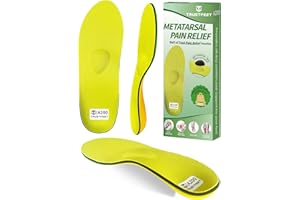 Trustfeet Ball of Foot Pain Relief Shoe Insoles for Morton's Neuroma,Metatarsalgia,Foot Pain, Arch Support Inserts for Metatarsal Pain Relief,Plantar Fasciitis,Orthotic Insoles for Men Women-B