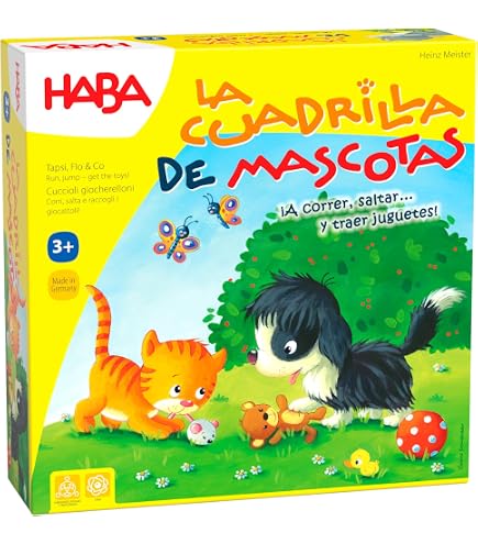 HABA Juego De Mesa Redondo De Gansos – Juego Cooperativo De Movimiento Para Niños De 3 A 8 Años – Formato Pequeño Portátil