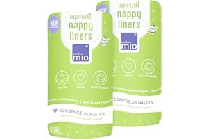 Bambino Mio, Voiles de protection ultra doux, Biodégradable, 100 Voiles