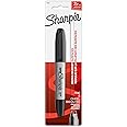 Sharpie Super Twin Tip Permanent Marker, Fine and Chisel, Black, 1 Count