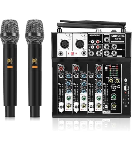Vonyx STM2290 Mezclador de 6 Canales con Efectos USB/MP3/BT Vonyx STM2290 Mezclador de 6 Canales con Efectos USB/MP3/BT