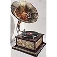Gramophone Player Original Gramophone Record Player Working with Hand Key Without Eelecricity