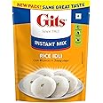 Gits Instant Rice Idli Breakfast Mix, Makes 45 Per Pack, Pure Veg, Authentic South Indian Breakfast Recipe, 500g