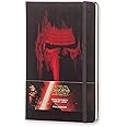 Moleskine Taccuino Star Wars in Edizione Limitata, Notebook a Righe con Grafiche e Dettagli a Tema Kylo Ren, Copertina Rigida