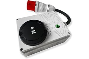 EV EXPERT EVE GO Box Adaptador – CEE → TYPE2 (TALLBOX transportable)