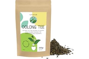 ‎ALPI NATURE Alpi Nature Oolong Tee 250g, Oolongtee, getrocknete ganze Teeblätter, Oolong Tee lose, natürlich koffeinhaltig